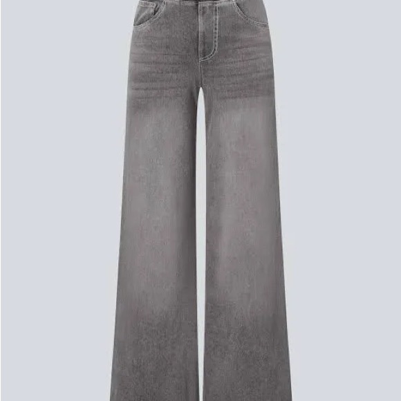 👖 Halara Halara Flex High Waisted Stripe Wide
Leg Jeans with Pockets - Picture 8 of 11